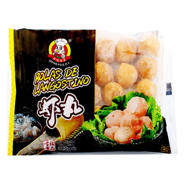 Gefrorene Garnelen-Fischbällchen 360g