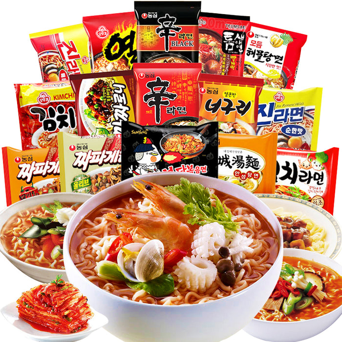 Kor. inst. spicy miso noodles 125g