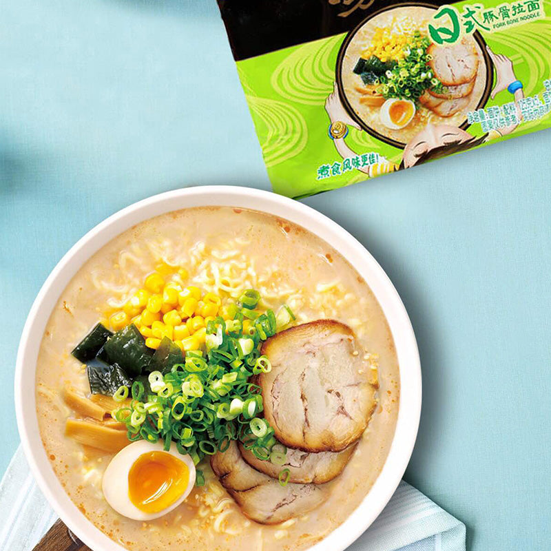 Inst. Nudel Scharf-saure Nudeln mit Schweineknochen 650g