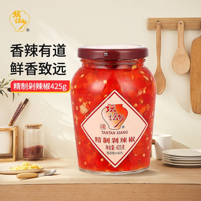 精制剁辣椒 210g