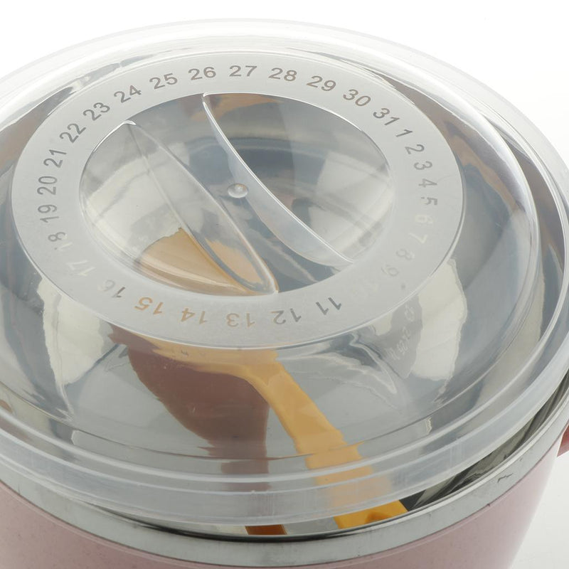 优质双层隔热不锈钢泡面杯 直径15.3cm