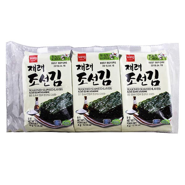 Kor. seaweed snacks 12g