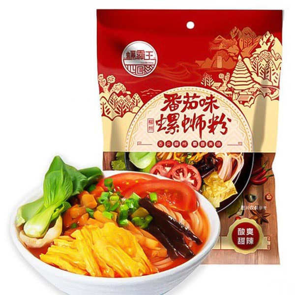 Liuzhou Flussschnecken Reisnudel m. Tomaten 306g