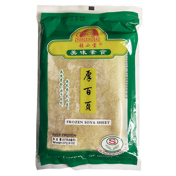冰冻食品厚百页/豆腐皮 227g