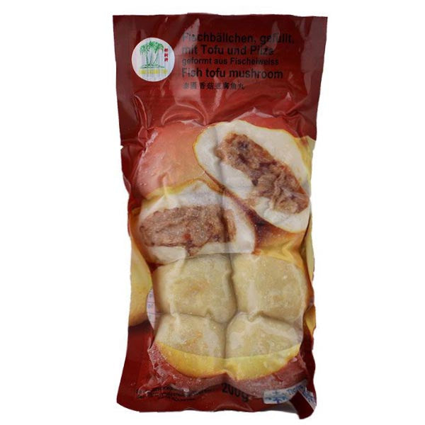 Frozen green net fish tofu 200g