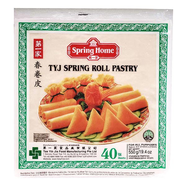 冰冻食品春卷皮 550g