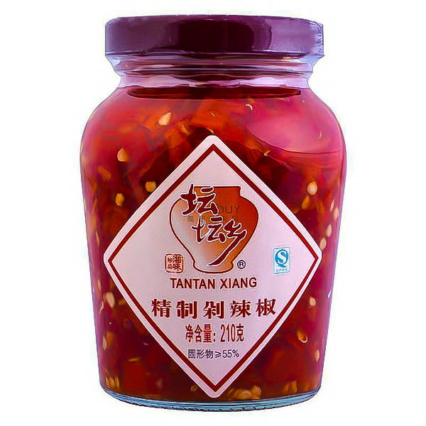 精制剁辣椒 210g