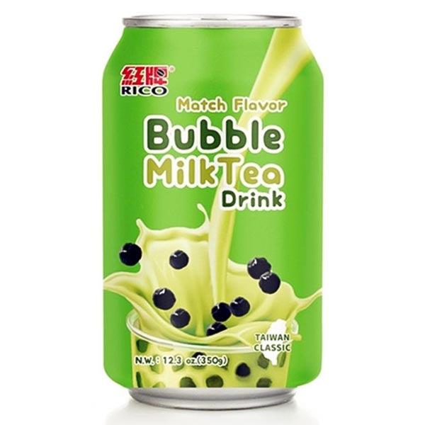 Bubble matcha milk tea 350ml