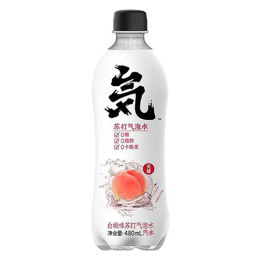 0糖0脂白桃味苏打气泡水 480mL - Asienmarkt