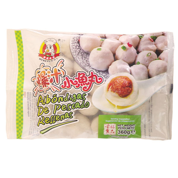 冰冻食品爆汁小鱼丸 360g