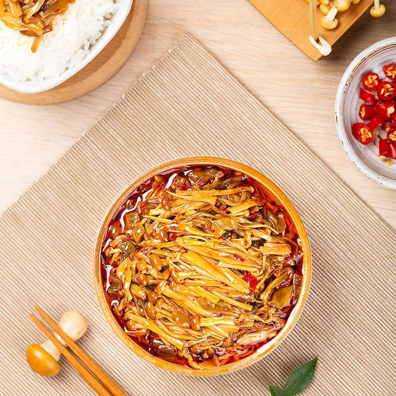 Spicy pickled mushrooms60g