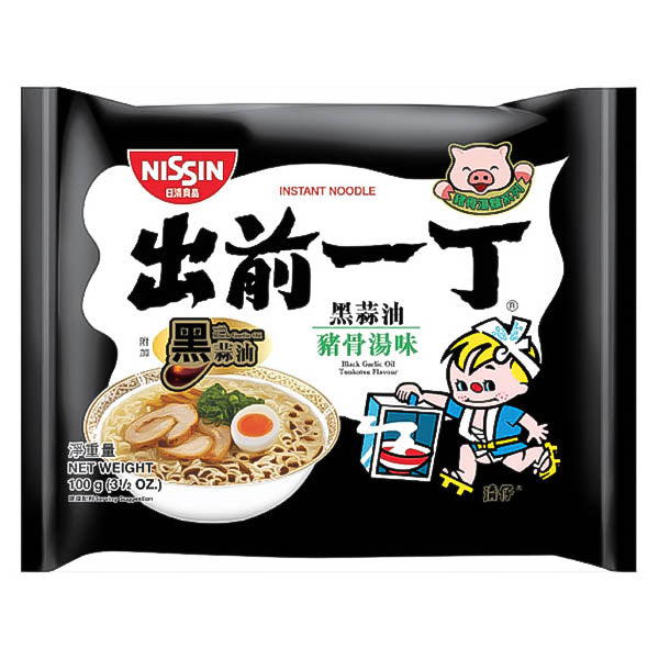 Chuqian Yiding 흑마늘 기름 돼지 뼈 수프 국수 100g