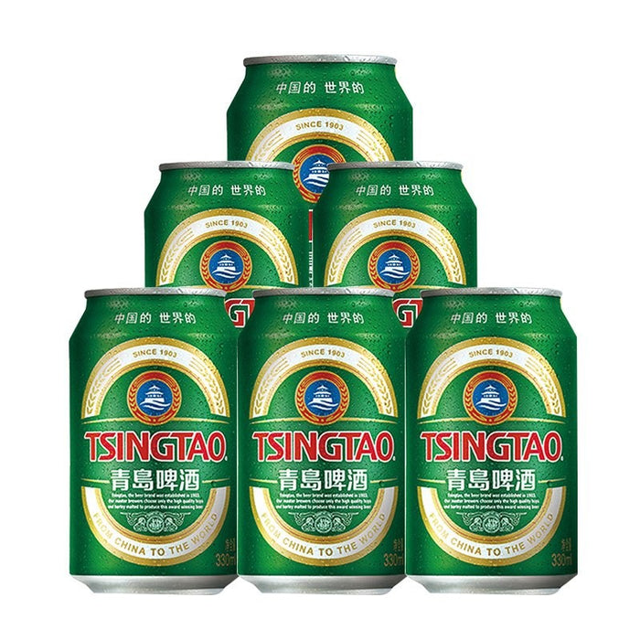Tsingtao Beer canned FCL 24 cans 24X330mL
