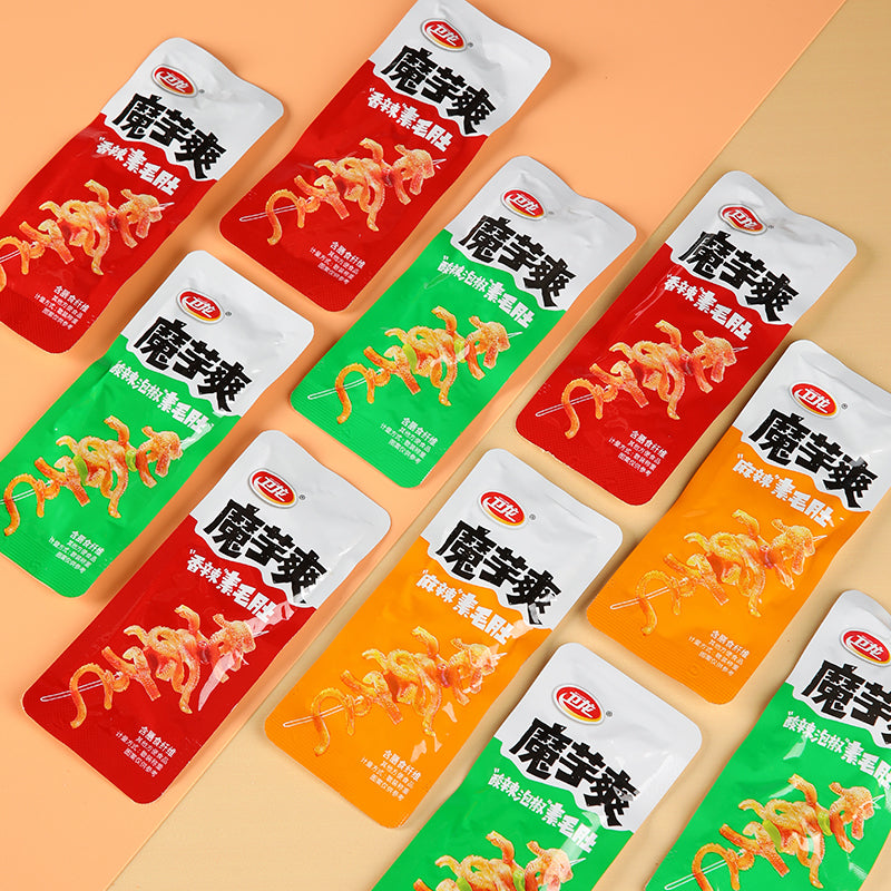 Scharfe Seitan Konjac Sticks 252g