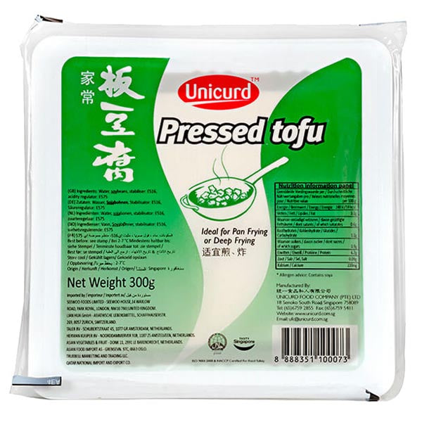 Fresh pressed tofu 300g
