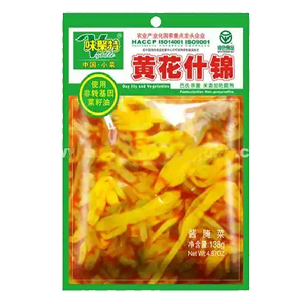 Pickled mustard w. lilies 138g