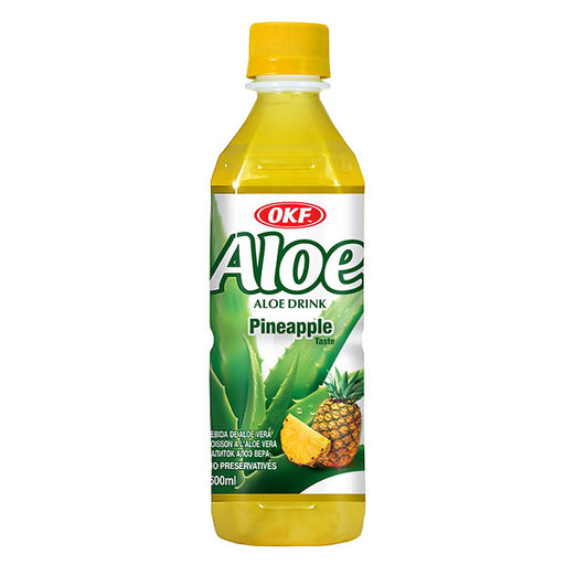 Aloe凤梨芦荟果肉汁饮料 500mL - Asienmarkt