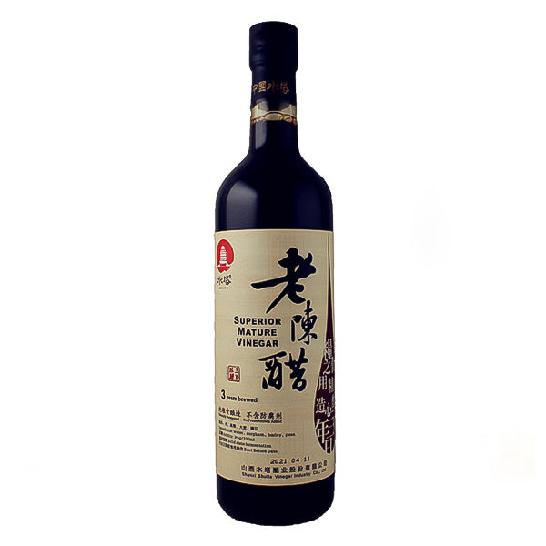 三年陈酿山西老陈醋 500ml - Asienmarkt