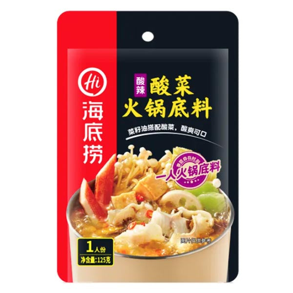 酸辣菜火锅底料 125g