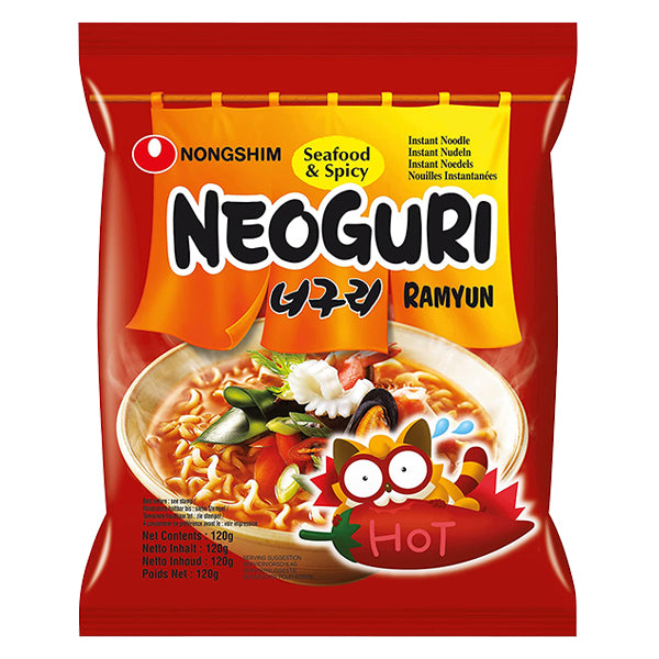 韩国香辣海鲜辛拉面 120g