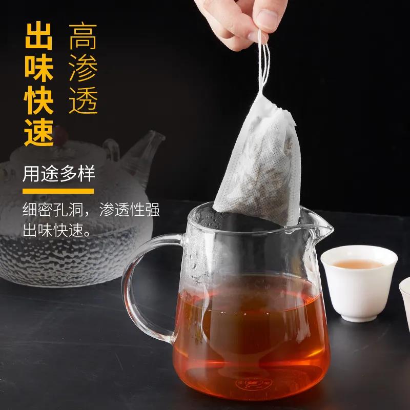 Disposable non-woven tea bags/brine bags 100pcs/7X9cm.