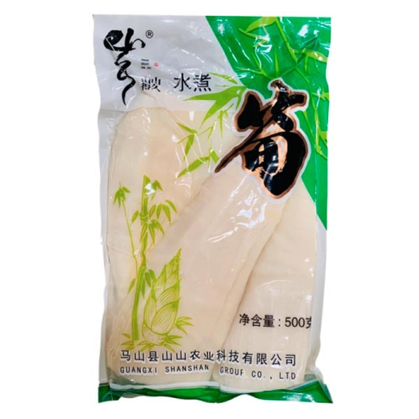 Boiled spring bamboo shoot tips 500g