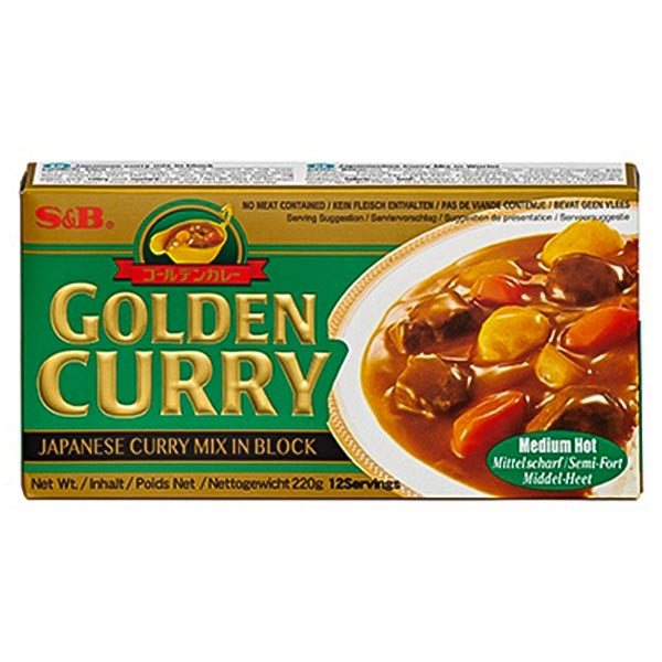 Jap. medium hot curry 220g