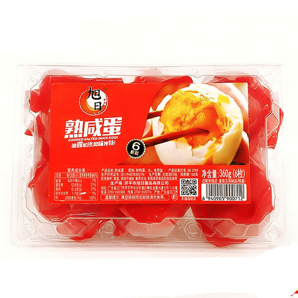 熟咸鸭蛋6枚 360g