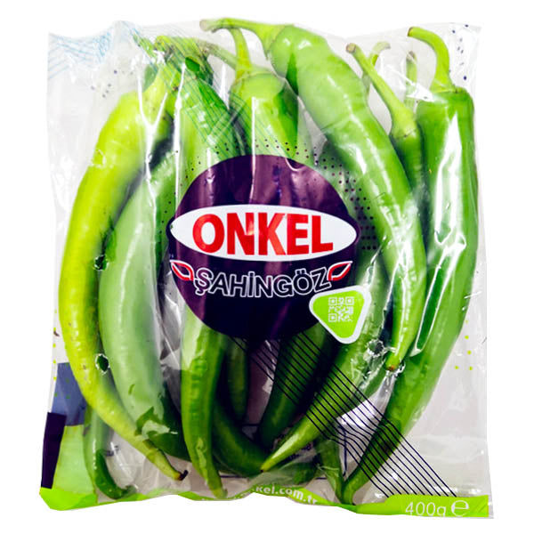 Lightly Spicy Long Green Pepper(Fresh Chilled) ca.400g