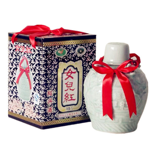 青瓷5年陈绍兴女儿红酒/黄酒 14%alc./1L