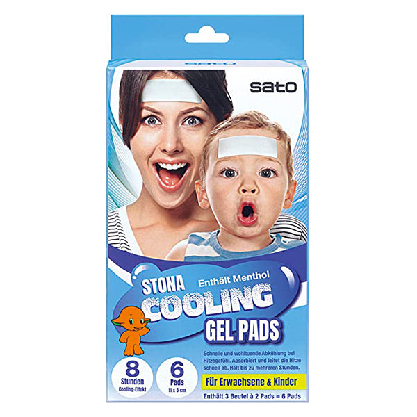 日本头痛退烧贴 6片装