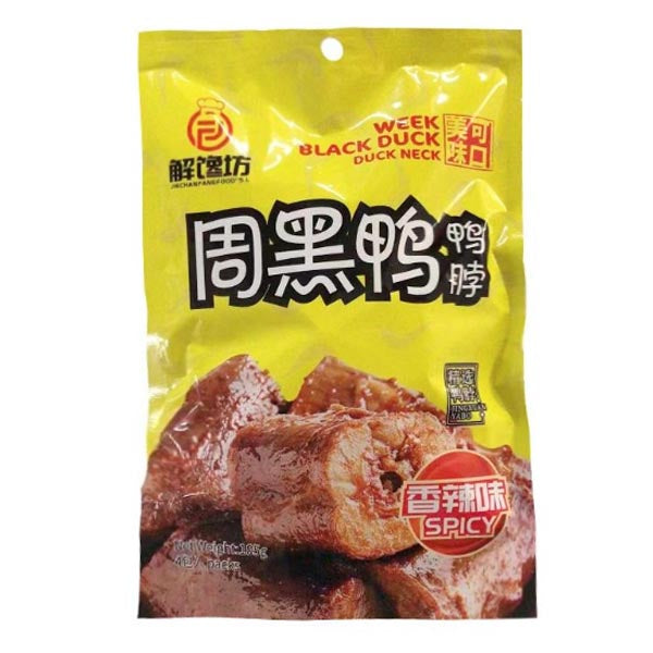 周黑鸭香辣味鸭脖 105g