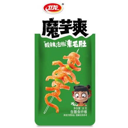 魔芋爽酸辣泡椒素毛肚 360g