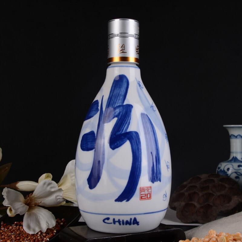 青花汾酒　20年53度　未開封　中国酒 20年青花汾酒/清香型白酒53%Alc/500mL — 亚超在线Asienmarkt