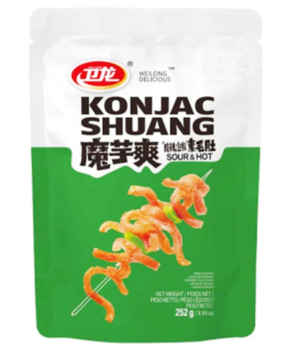 Hot and Sour Pickled Pepper Konjac 252g
